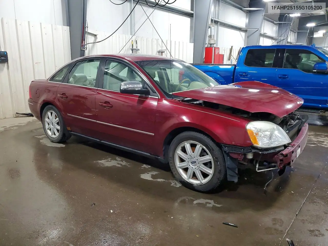 2005 Ford Five Hundred Limited VIN: 1FAHP25155G105200 Lot: 54277826