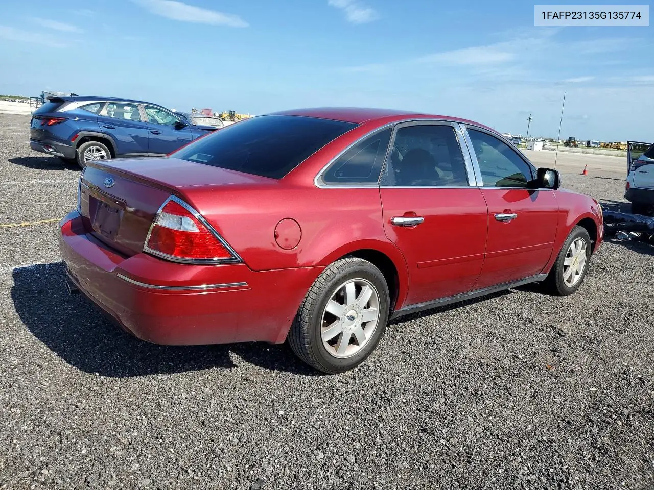 2005 Ford Five Hundred Se VIN: 1FAFP23135G135774 Lot: 56891976