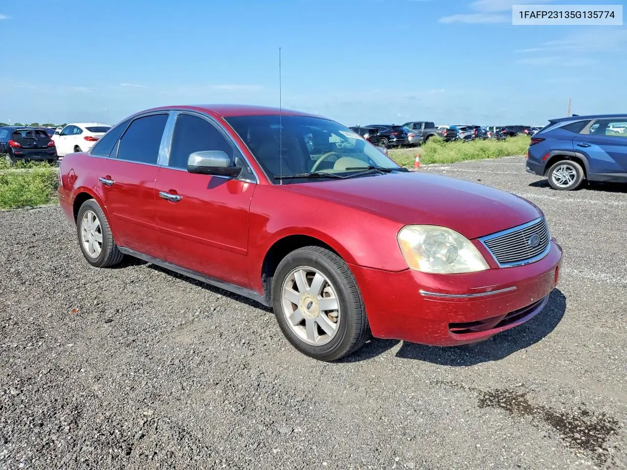 2005 Ford Five Hundred Se VIN: 1FAFP23135G135774 Lot: 56891976