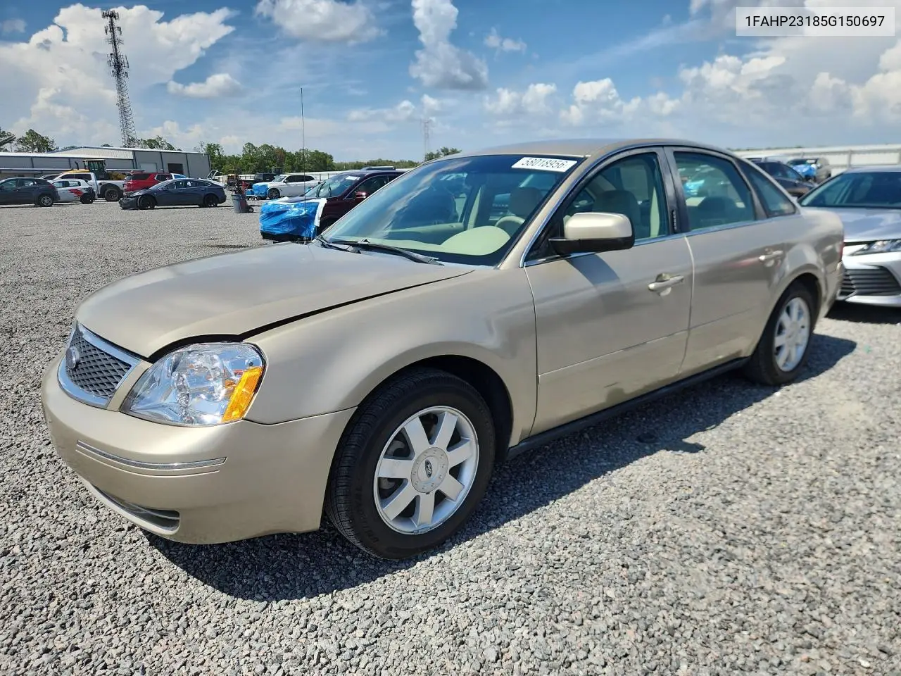 2005 Ford Five Hundred Se VIN: 1FAHP23185G150697 Lot: 58018956