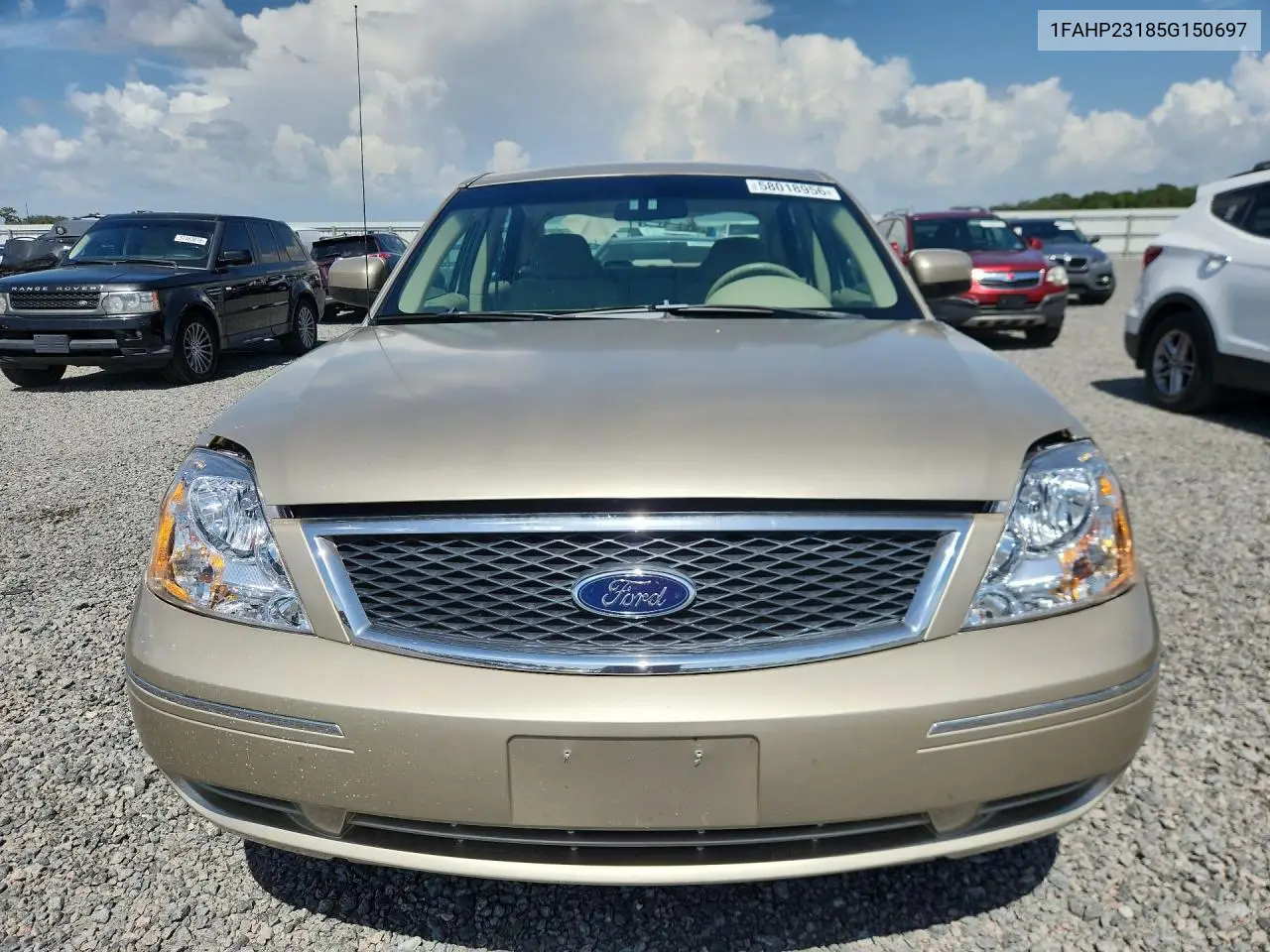 2005 Ford Five Hundred Se VIN: 1FAHP23185G150697 Lot: 58018956