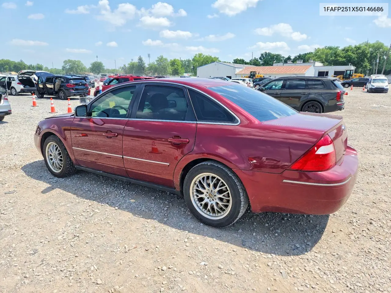 2005 Ford Five Hundred Limited VIN: 1FAFP251X5G146686 Lot: 59253666