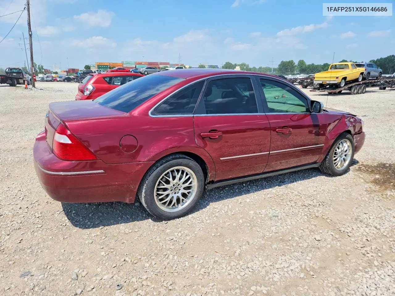 2005 Ford Five Hundred Limited VIN: 1FAFP251X5G146686 Lot: 59253666
