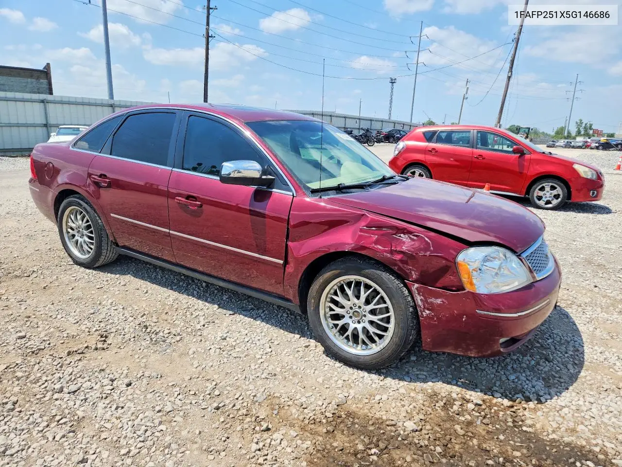 2005 Ford Five Hundred Limited VIN: 1FAFP251X5G146686 Lot: 59253666