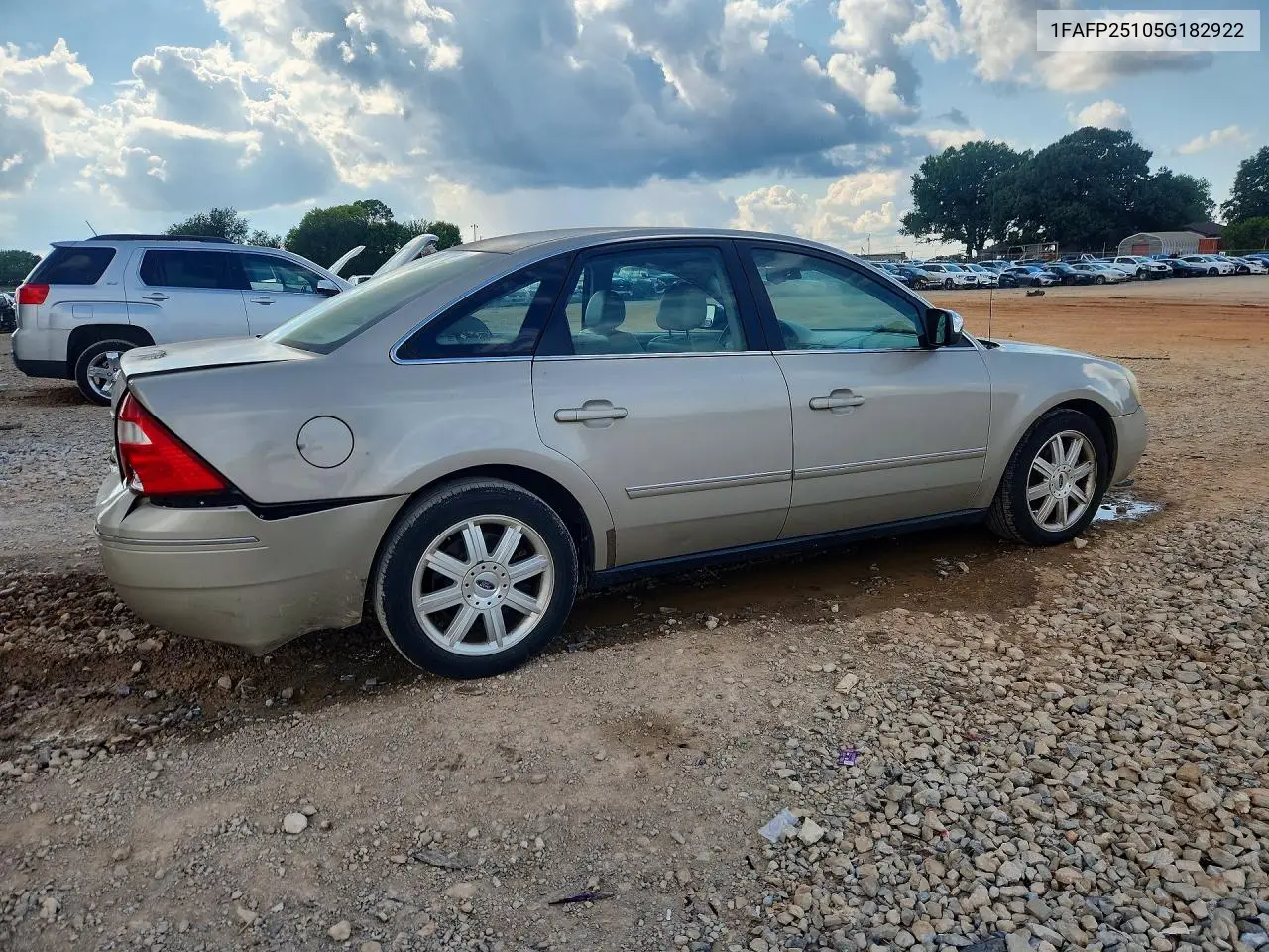 2005 Ford Five Hundred Limited VIN: 1FAFP25105G182922 Lot: 60793846