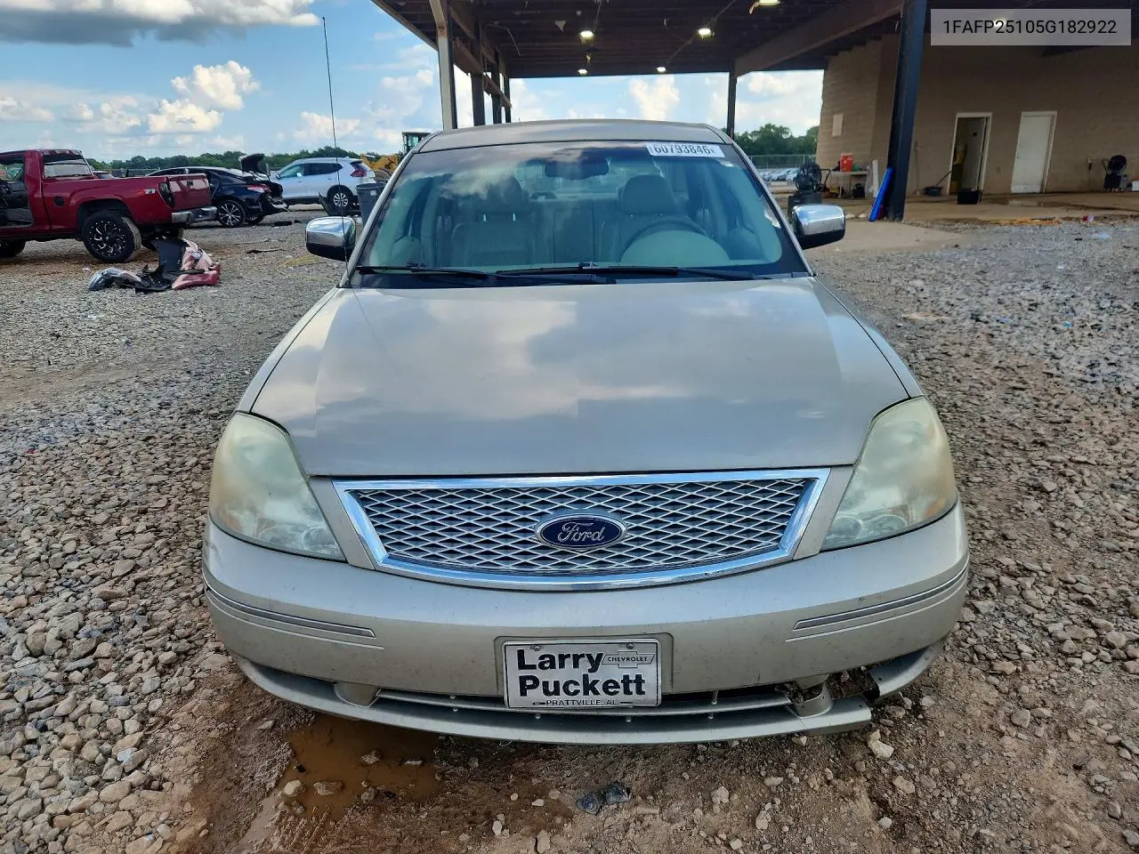 2005 Ford Five Hundred Limited VIN: 1FAFP25105G182922 Lot: 60793846