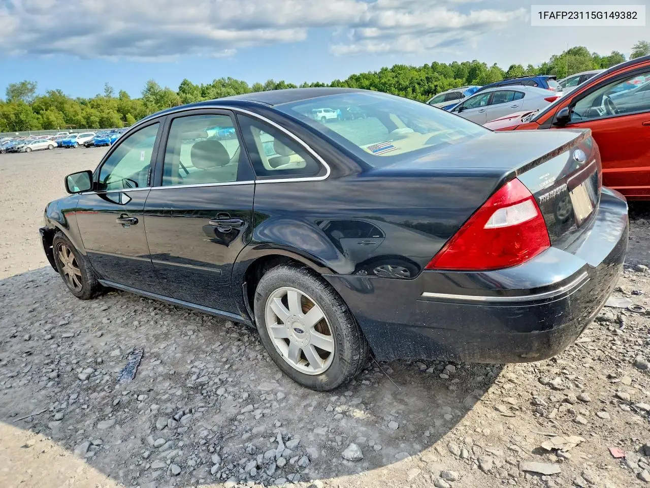 2005 Ford Five Hundred VIN: 1FAFP23115G149382 Lot: 61333426