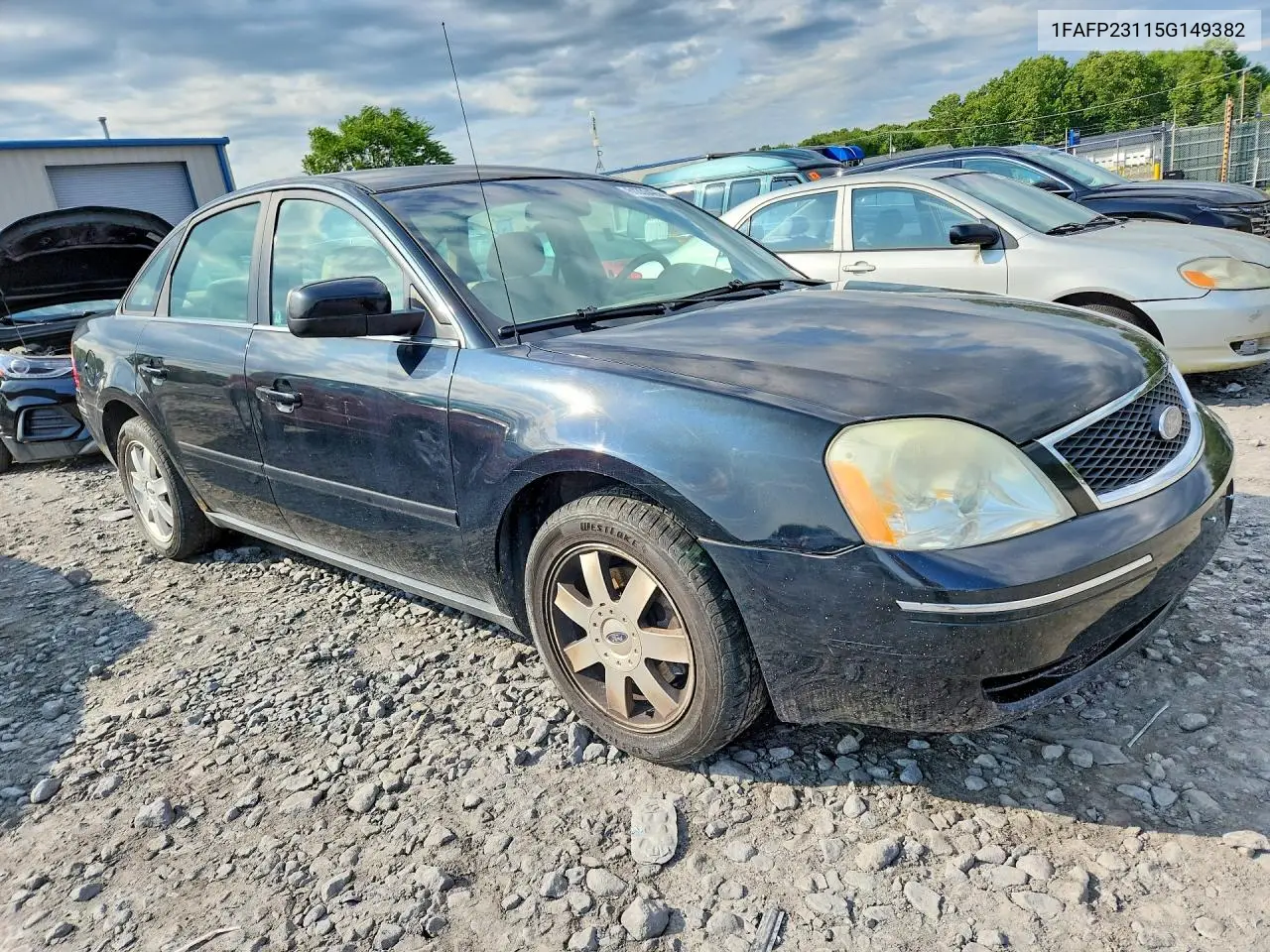 2005 Ford Five Hundred VIN: 1FAFP23115G149382 Lot: 61333426