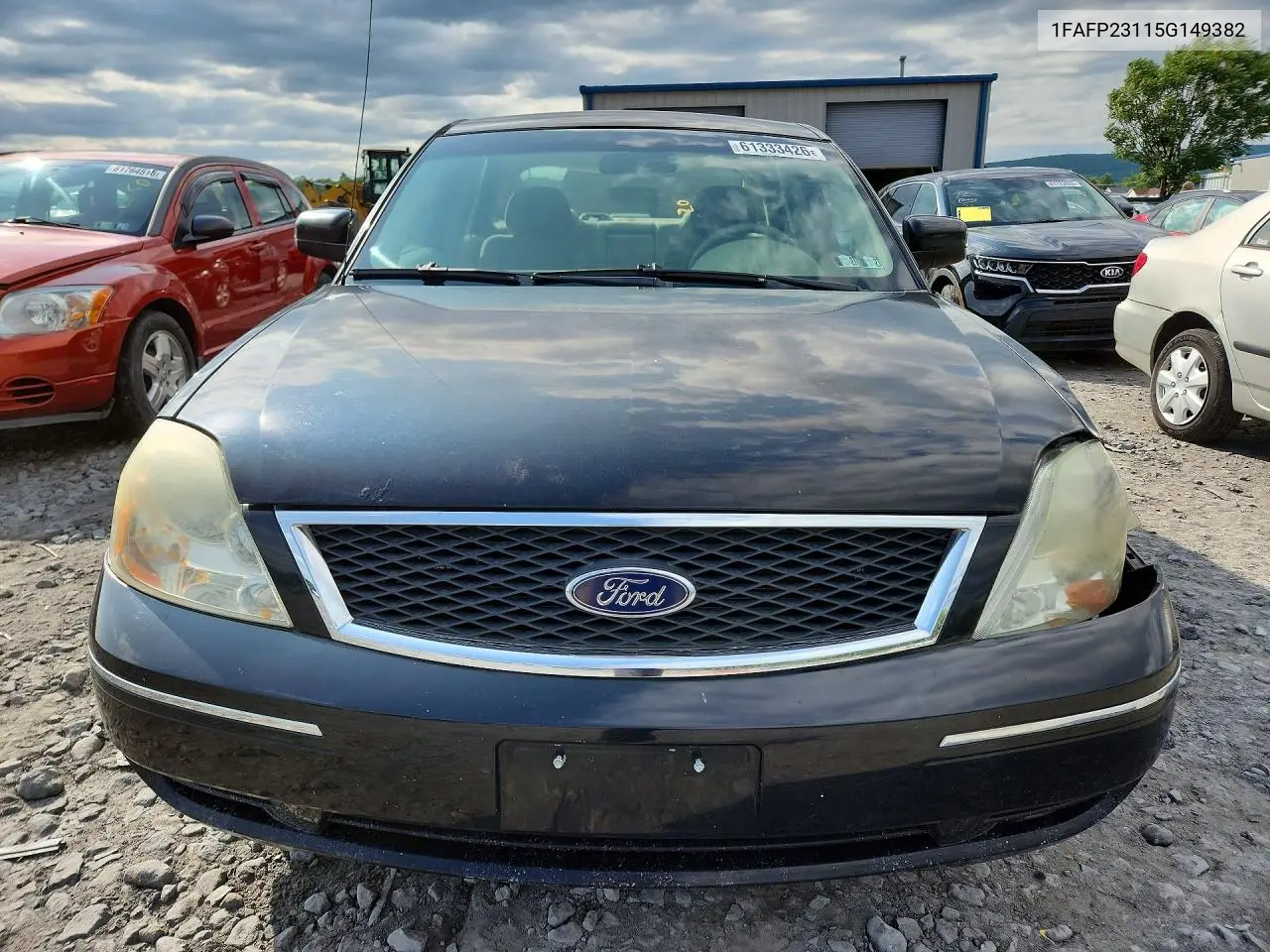 2005 Ford Five Hundred VIN: 1FAFP23115G149382 Lot: 61333426