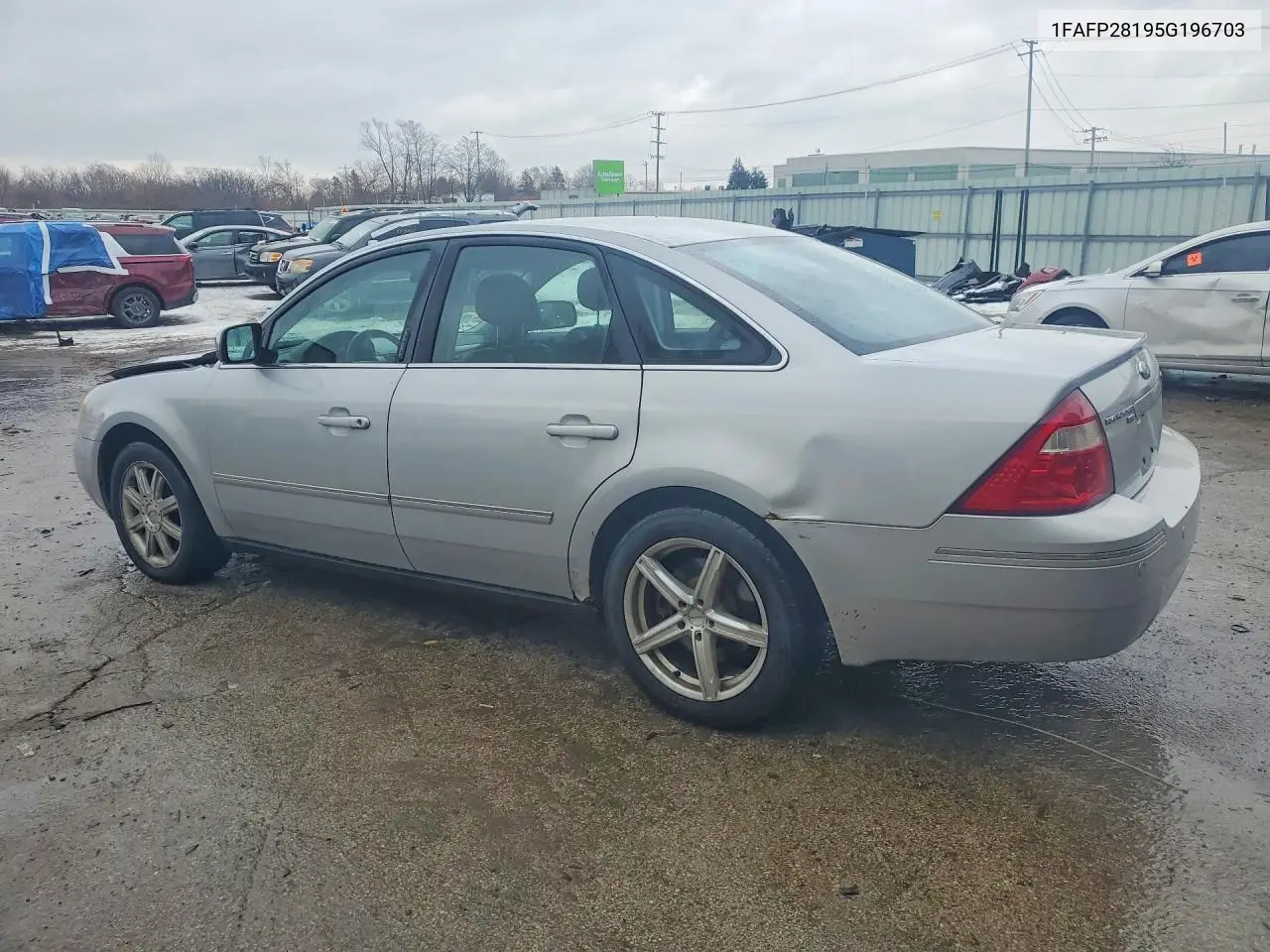 2005 Ford Five Hundred Limited VIN: 1FAFP28195G196703 Lot: 76640985