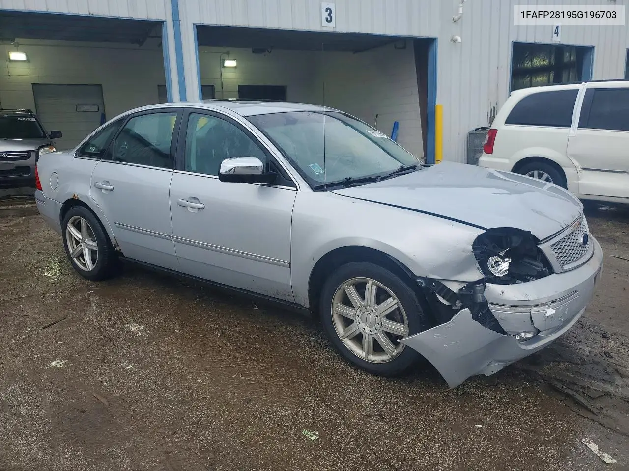 2005 Ford Five Hundred Limited VIN: 1FAFP28195G196703 Lot: 76640985