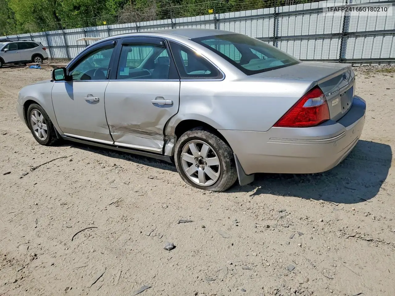 2006 Ford Five Hundred Sel VIN: 1FAFP24166G180210 Lot: 49815186