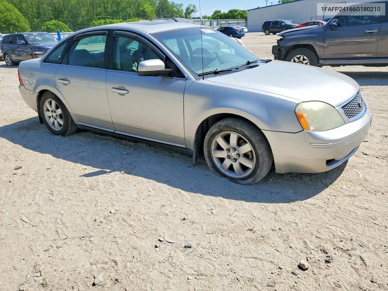 2006 Ford Five Hundred Sel VIN: 1FAFP24166G180210 Lot: 49815186