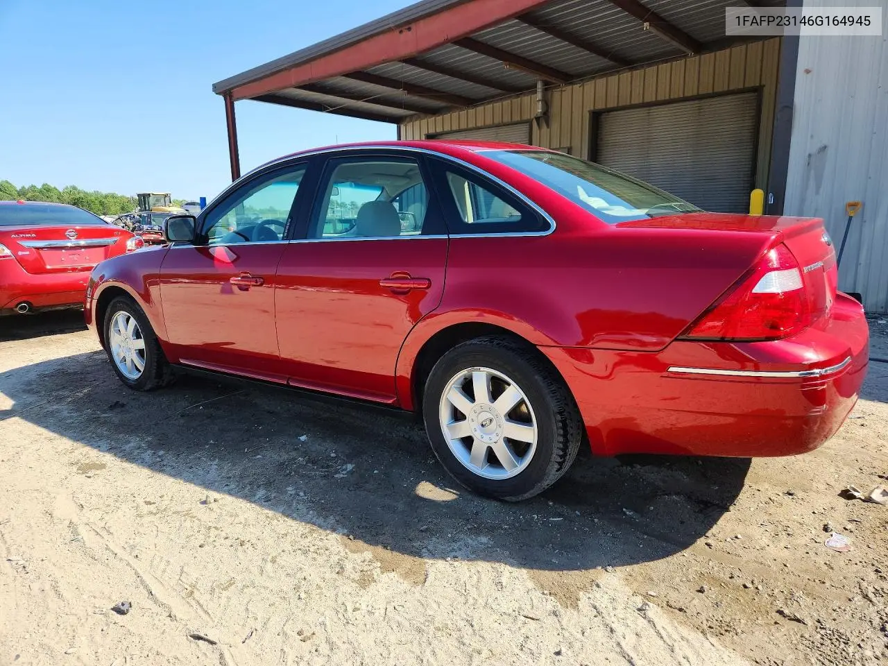 2006 Ford Five Hundred Se VIN: 1FAFP23146G164945 Lot: 53818536