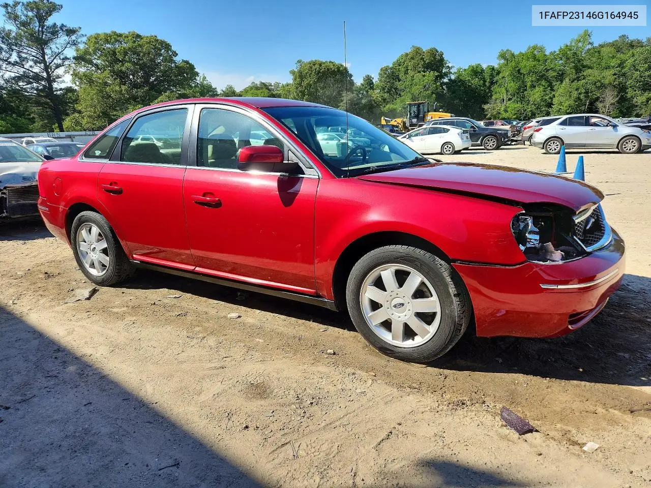 2006 Ford Five Hundred Se VIN: 1FAFP23146G164945 Lot: 53818536