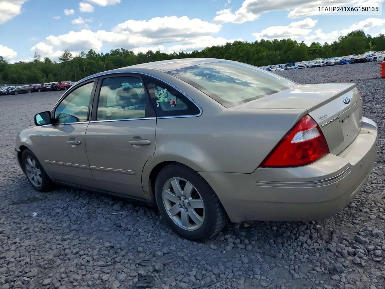 2006 Ford Five Hundred Sel VIN: 1FAHP241X6G150135 Lot: 55404176