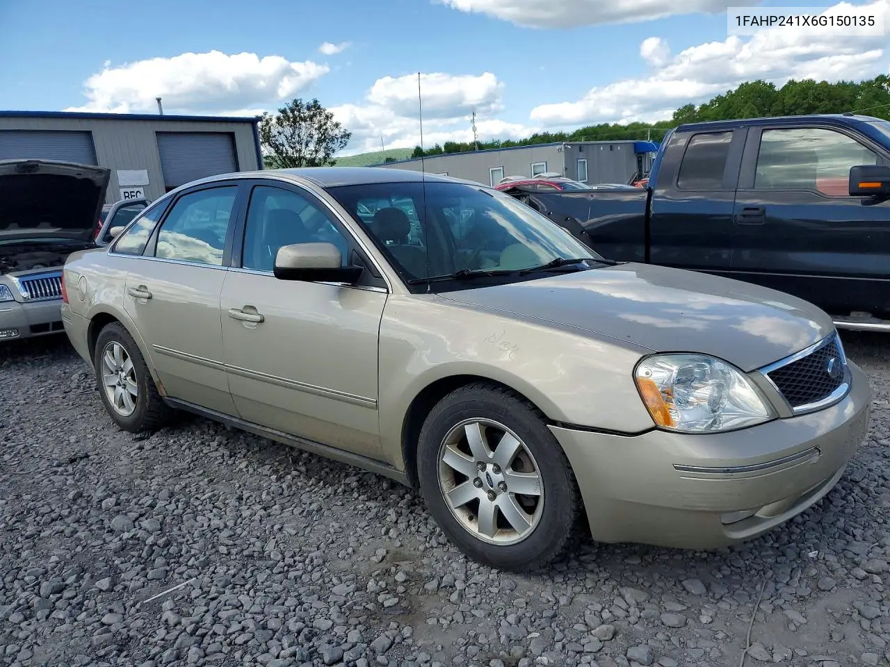 2006 Ford Five Hundred Sel VIN: 1FAHP241X6G150135 Lot: 55404176