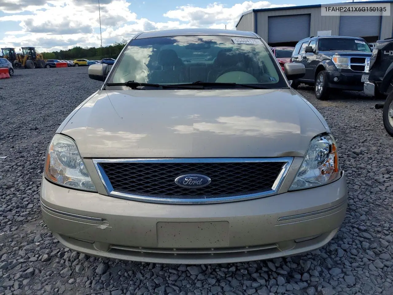 2006 Ford Five Hundred Sel VIN: 1FAHP241X6G150135 Lot: 55404176