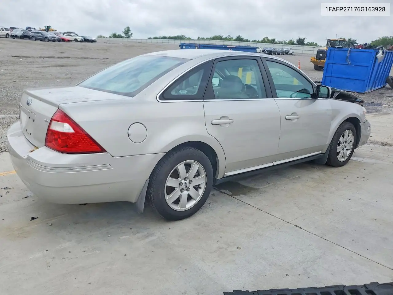 2006 Ford Five Hundred Sel VIN: 1FAFP27176G163928 Lot: 56615426