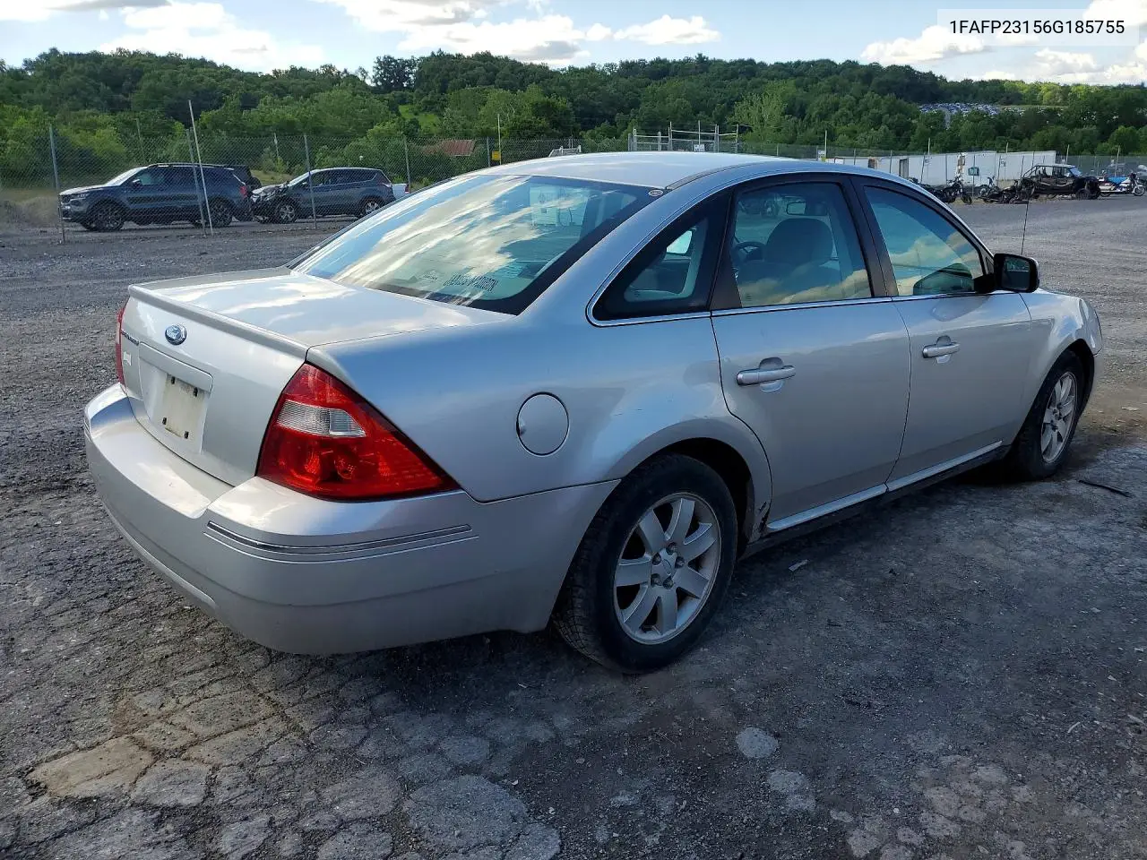 2006 Ford Five Hundred Se VIN: 1FAFP23156G185755 Lot: 56869446