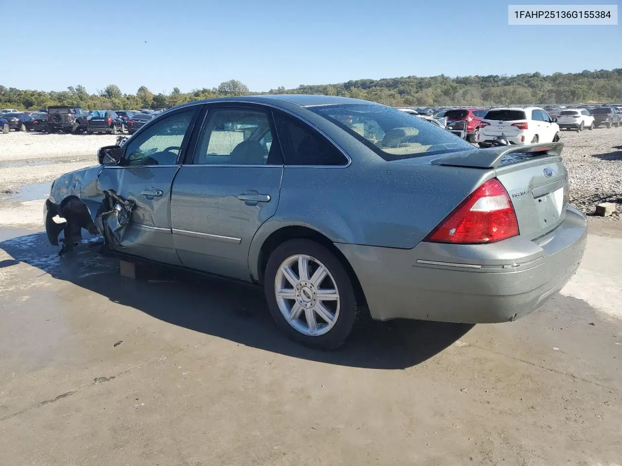 2006 Ford Five Hundred Limited VIN: 1FAHP25136G155384 Lot: 58547856