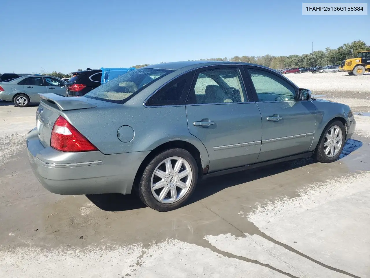 2006 Ford Five Hundred Limited VIN: 1FAHP25136G155384 Lot: 58547856