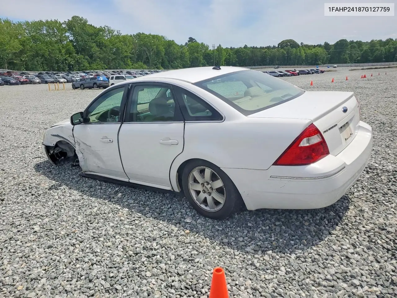2007 Ford Five Hundred Sel VIN: 1FAHP24187G127759 Lot: 49944666