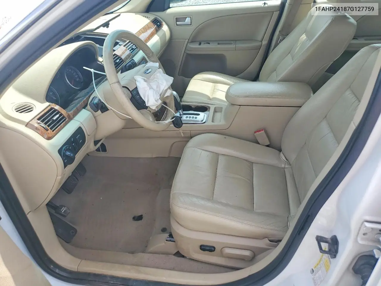 2007 Ford Five Hundred Sel VIN: 1FAHP24187G127759 Lot: 49944666