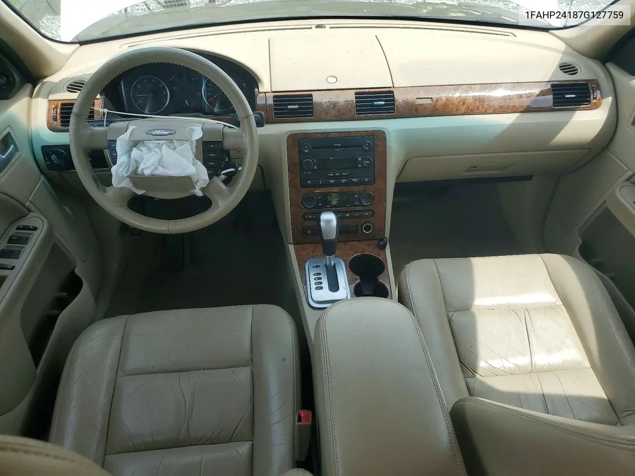 2007 Ford Five Hundred Sel VIN: 1FAHP24187G127759 Lot: 49944666