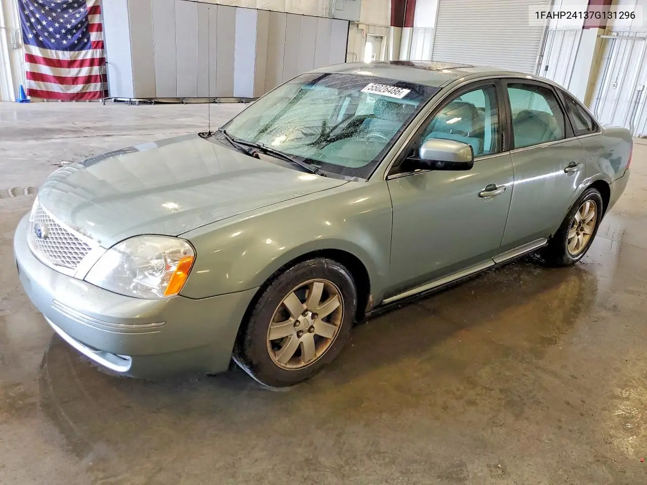 2007 Ford Five Hundred Sel VIN: 1FAHP24137G131296 Lot: 55026486