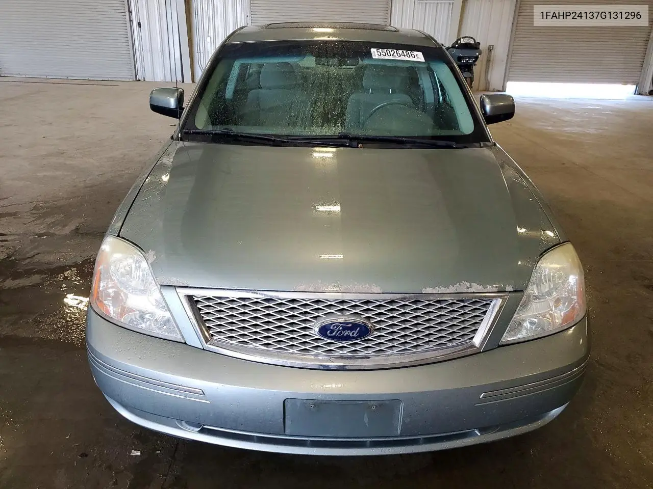 2007 Ford Five Hundred Sel VIN: 1FAHP24137G131296 Lot: 55026486