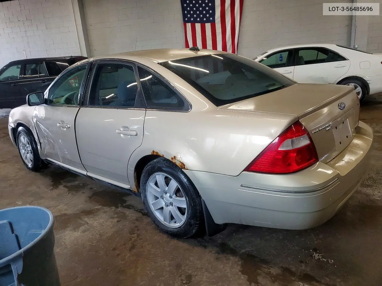 2007 Ford Five Hundred VIN: 1FAHP27147G145011 Lot: 56485696