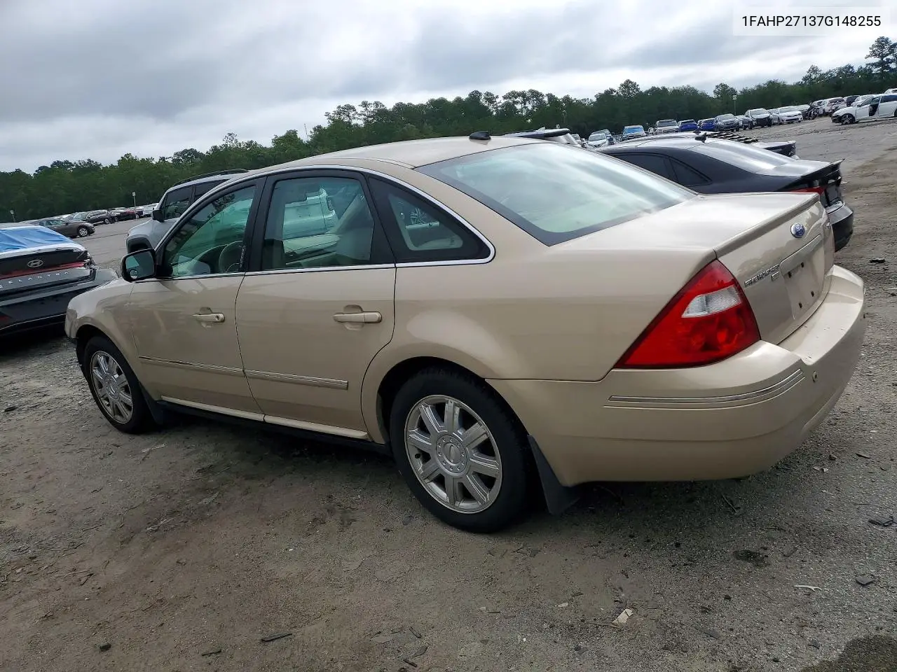 2007 Ford Five Hundred Sel VIN: 1FAHP27137G148255 Lot: 60451226