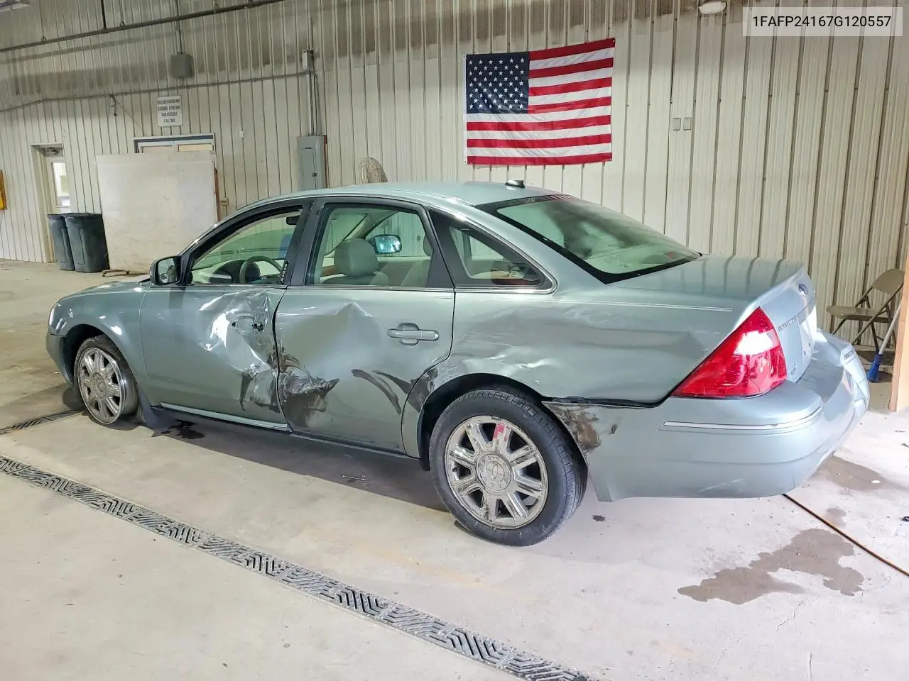 2007 Ford Five Hundred Sel VIN: 1FAFP24167G120557 Lot: 61613106