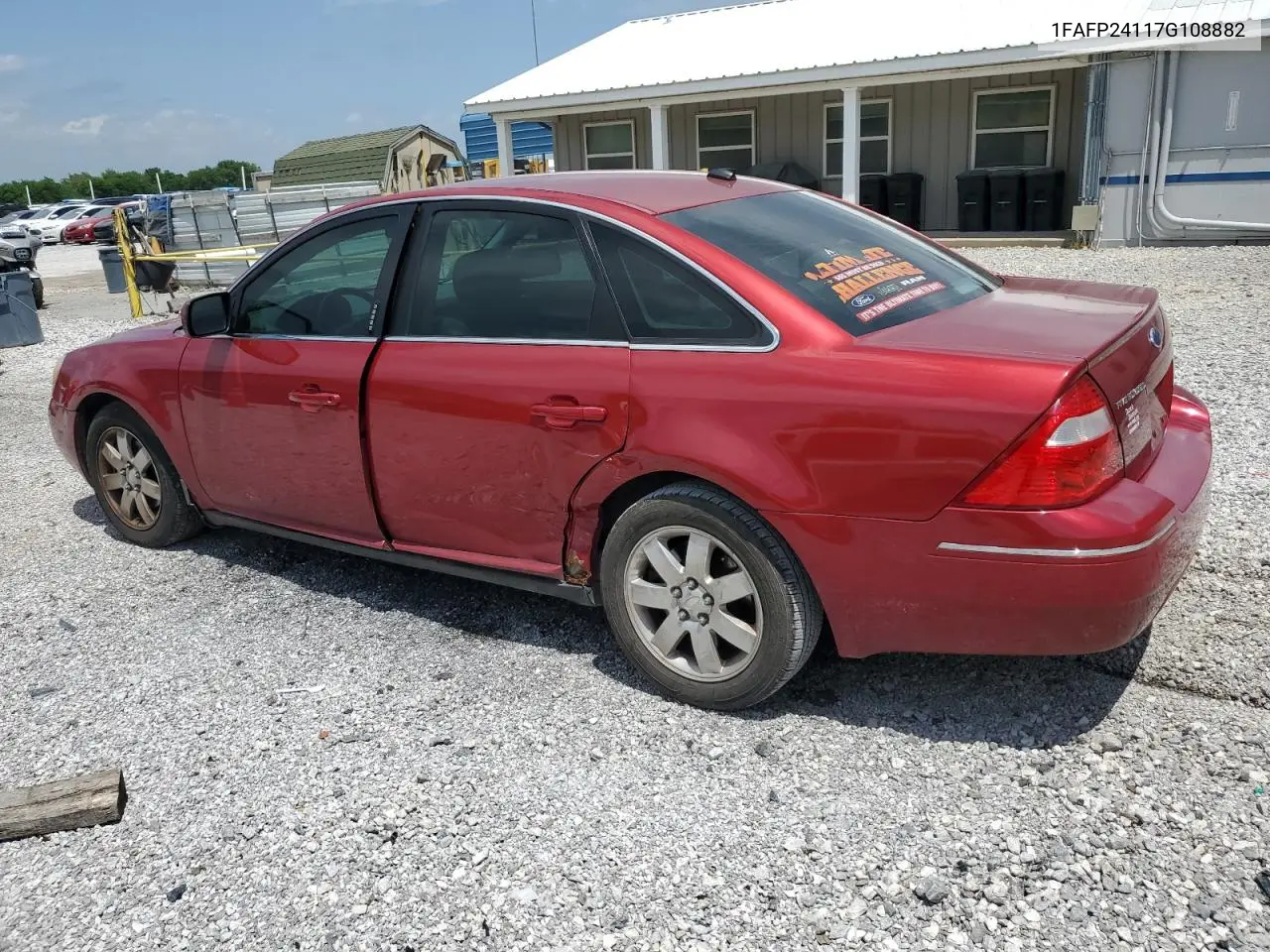 2007 Ford Five Hundred Sel VIN: 1FAFP24117G108882 Lot: 65467215