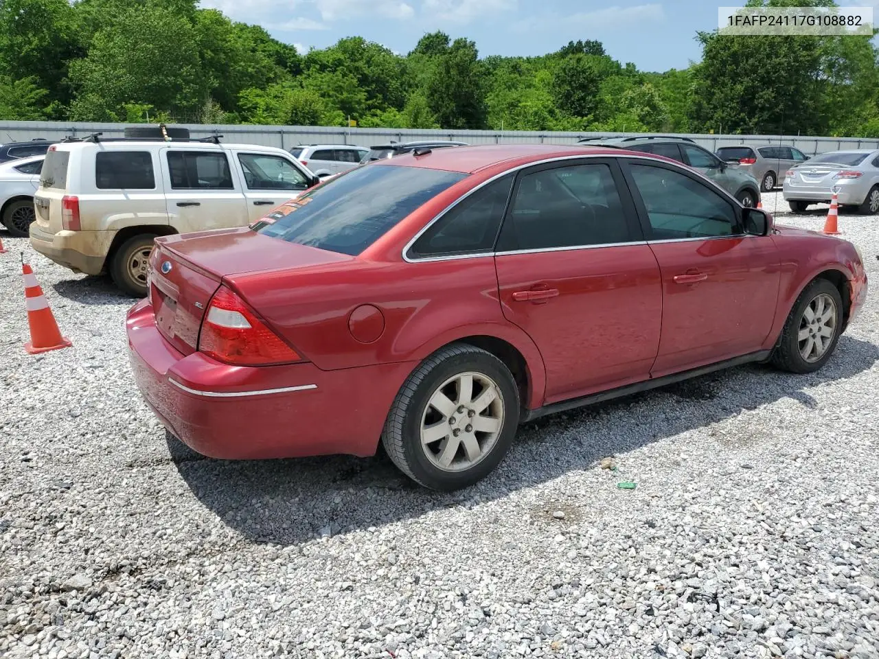 2007 Ford Five Hundred Sel VIN: 1FAFP24117G108882 Lot: 65467215