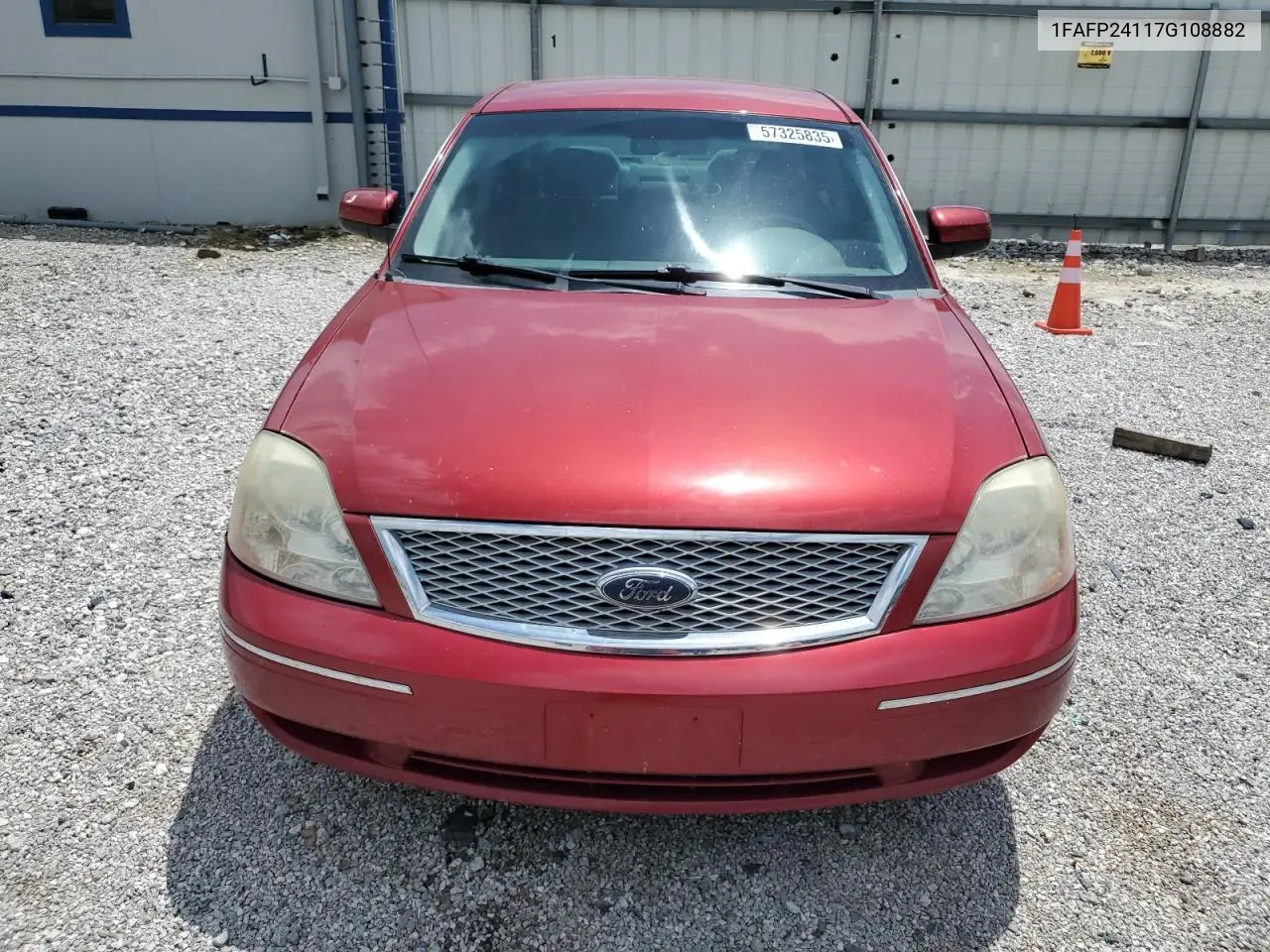 2007 Ford Five Hundred Sel VIN: 1FAFP24117G108882 Lot: 65467215