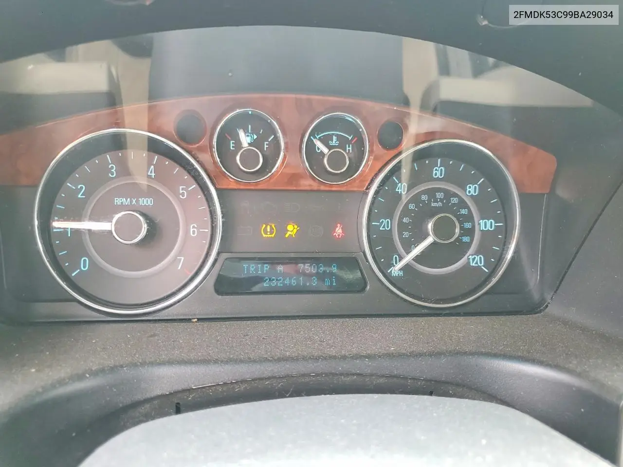 2009 Ford Flex Limited VIN: 2FMDK53C99BA29034 Lot: 56023586