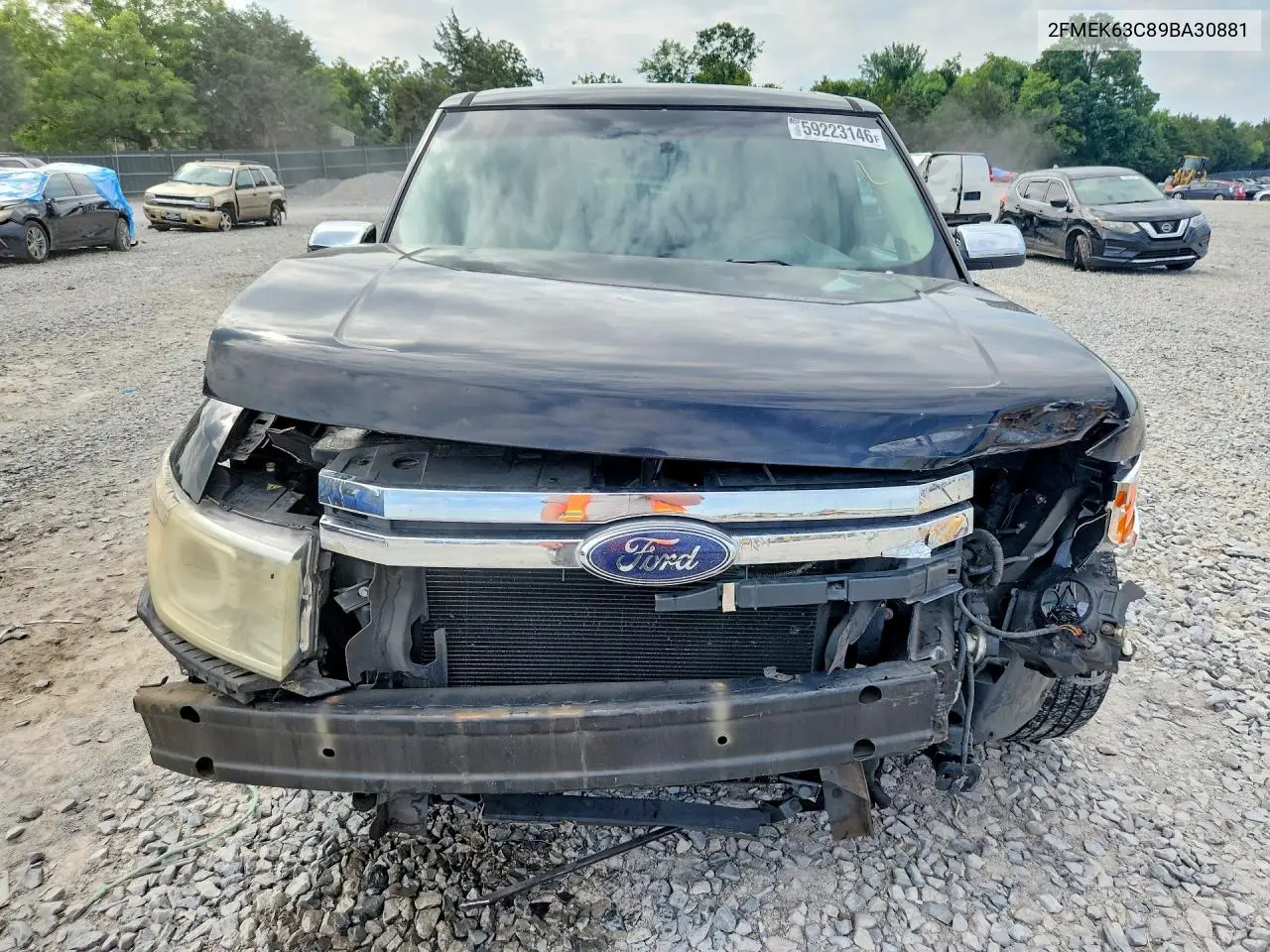 2009 Ford Flex Limited VIN: 2FMEK63C89BA30881 Lot: 59223146