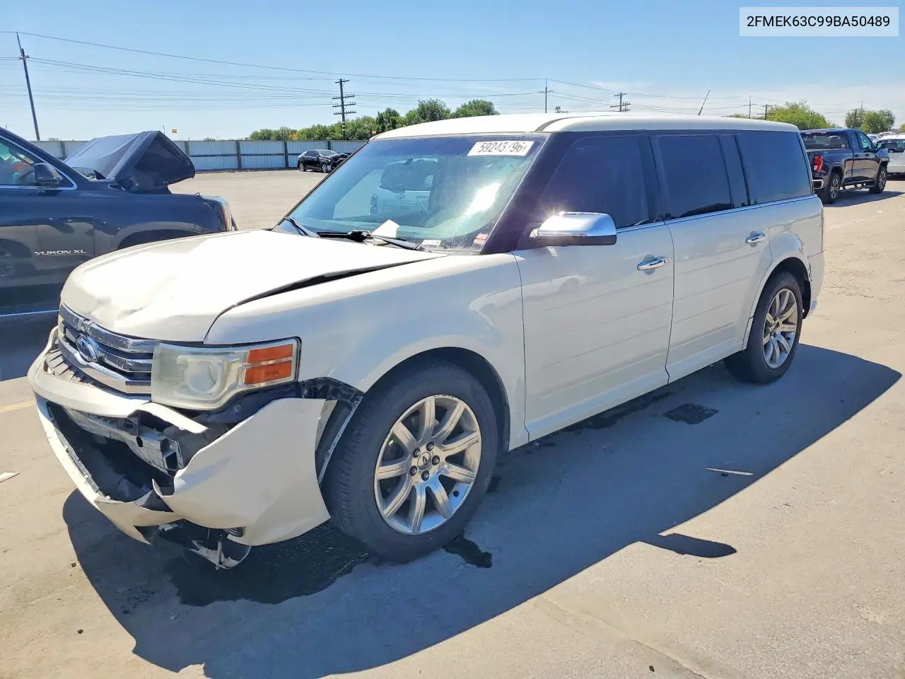 2009 Ford Flex Limited VIN: 2FMEK63C99BA50489 Lot: 59243796