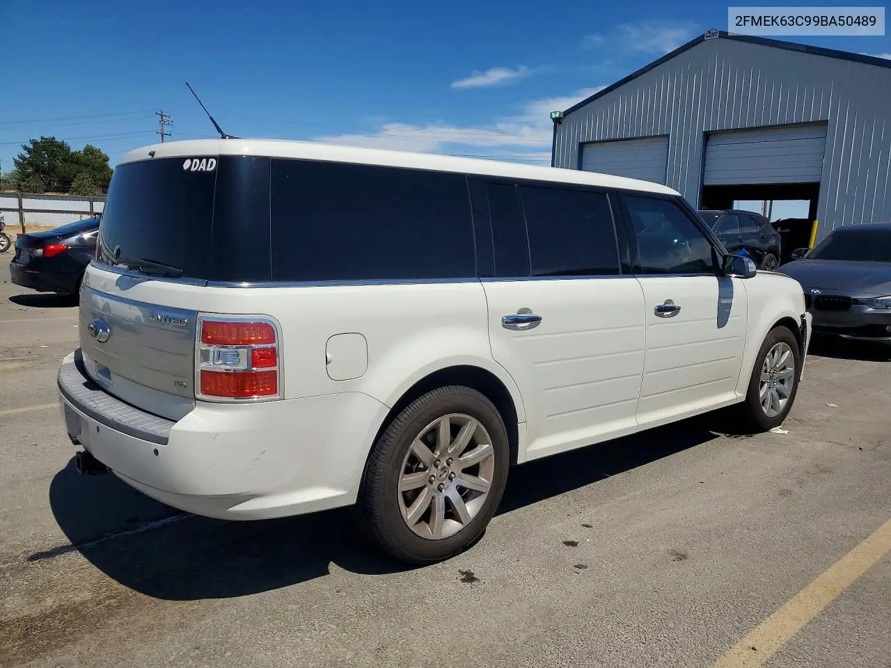 2009 Ford Flex Limited VIN: 2FMEK63C99BA50489 Lot: 59243796
