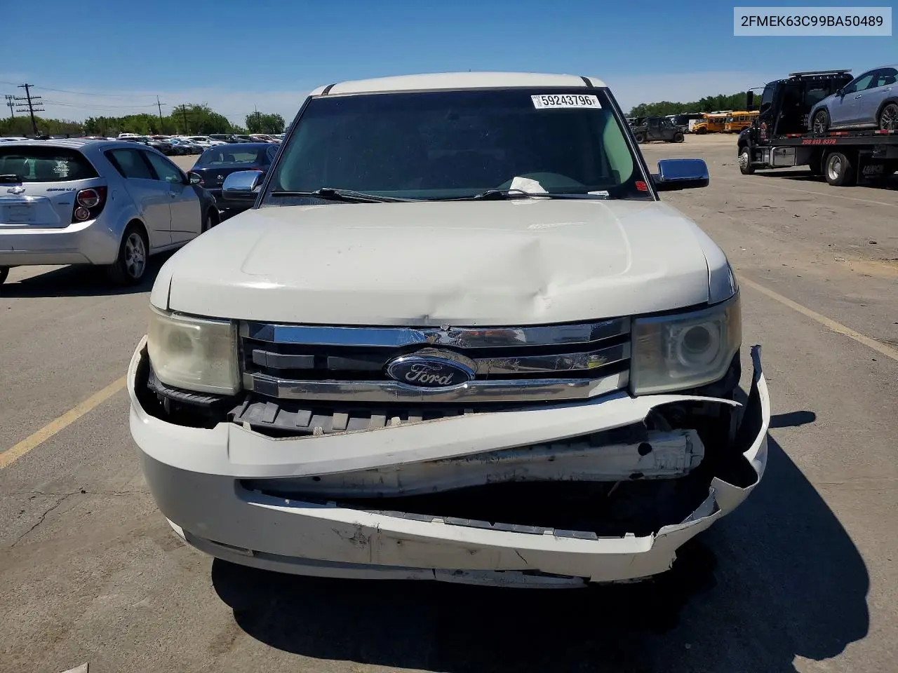 2009 Ford Flex Limited VIN: 2FMEK63C99BA50489 Lot: 59243796