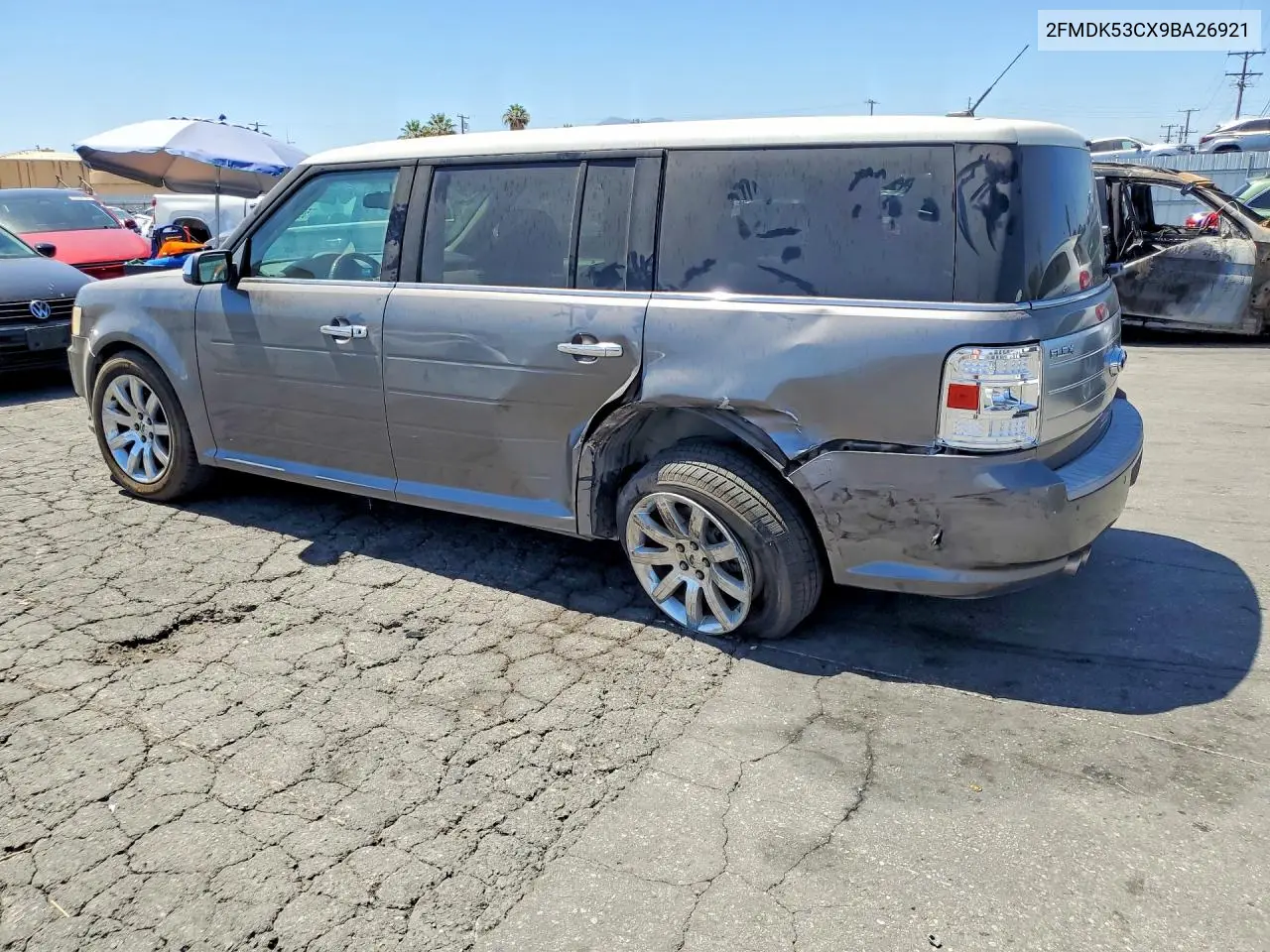2009 Ford Flex Limited VIN: 2FMDK53CX9BA26921 Lot: 59907186