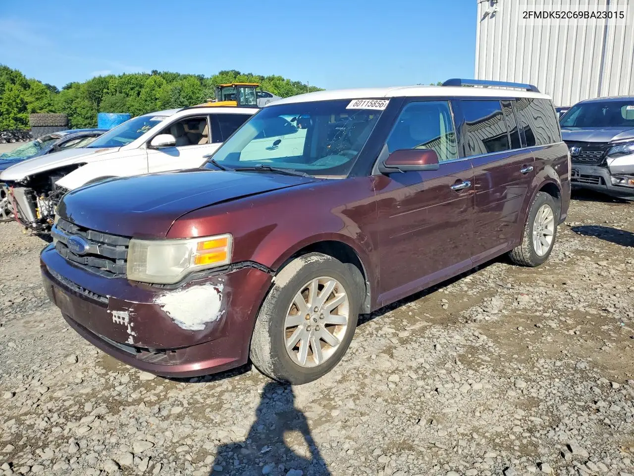 2009 Ford Flex Sel VIN: 2FMDK52C69BA23015 Lot: 60115856