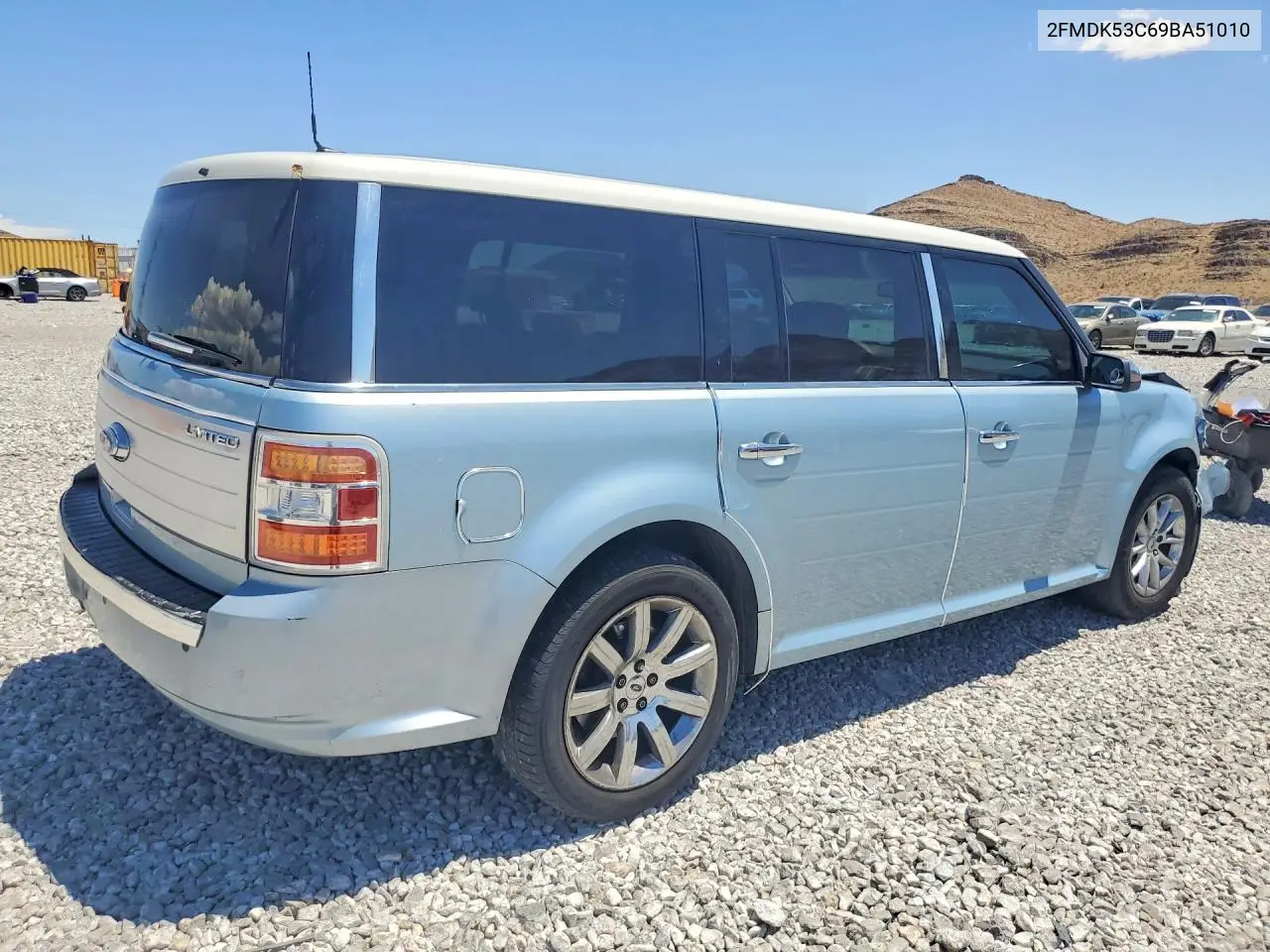 2009 Ford Flex Limited VIN: 2FMDK53C69BA51010 Lot: 61394766