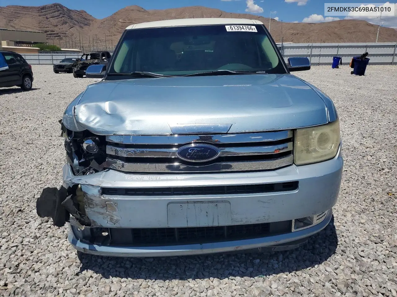 2009 Ford Flex Limited VIN: 2FMDK53C69BA51010 Lot: 61394766