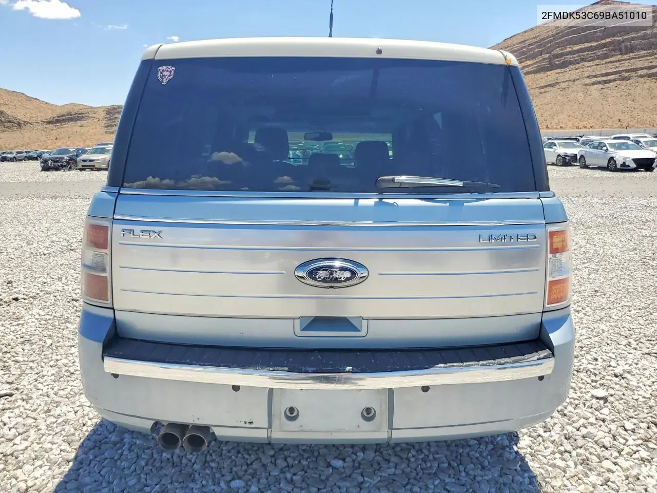2009 Ford Flex Limited VIN: 2FMDK53C69BA51010 Lot: 61394766