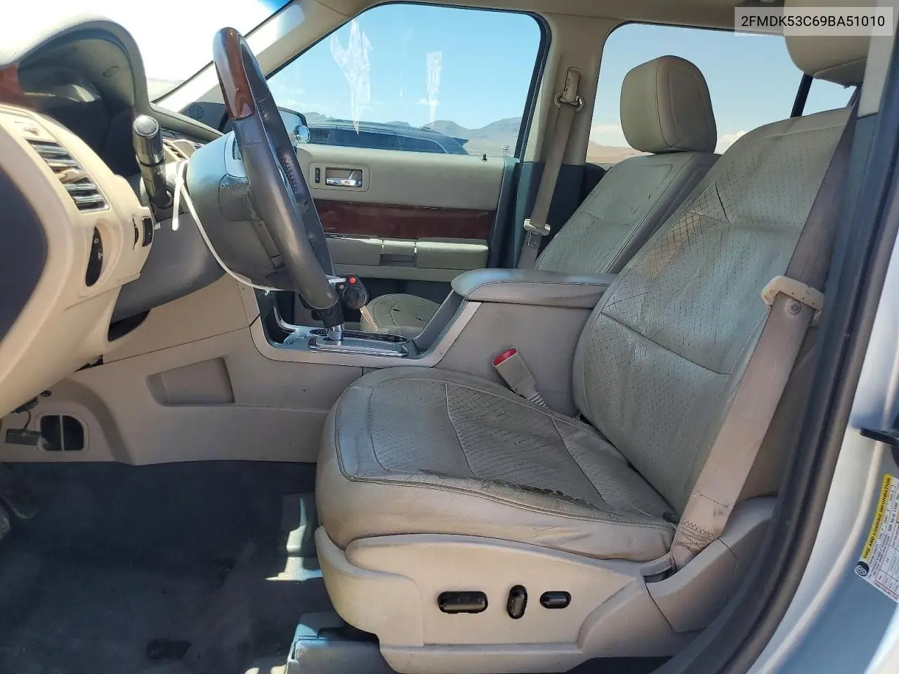 2009 Ford Flex Limited VIN: 2FMDK53C69BA51010 Lot: 61394766