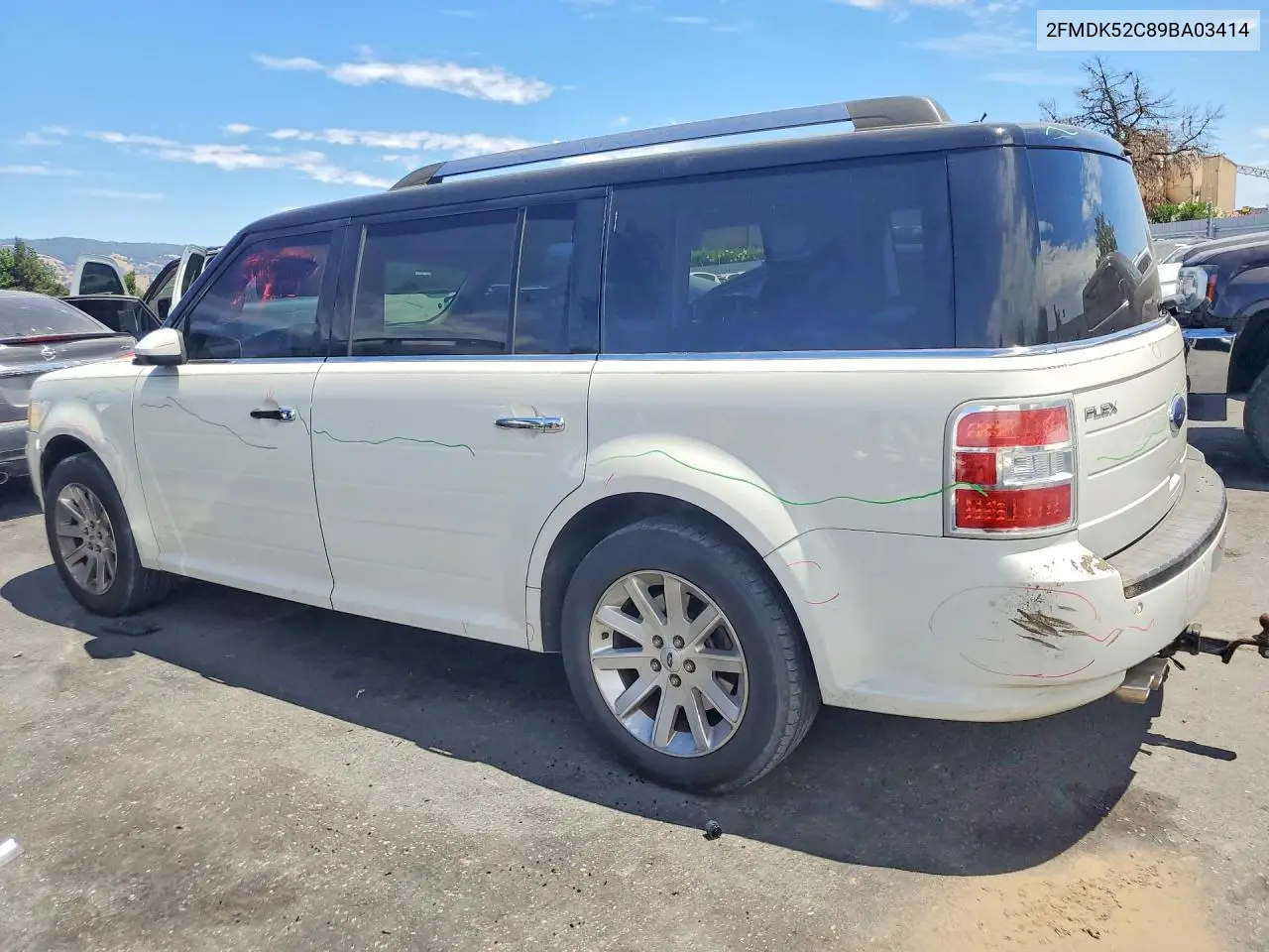 2009 Ford Flex Sel VIN: 2FMDK52C89BA03414 Lot: 61977906