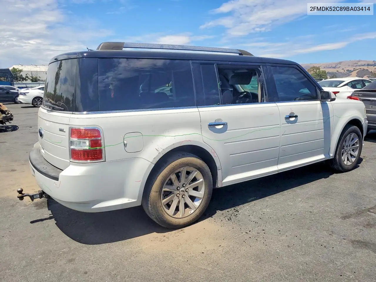 2009 Ford Flex Sel VIN: 2FMDK52C89BA03414 Lot: 61977906